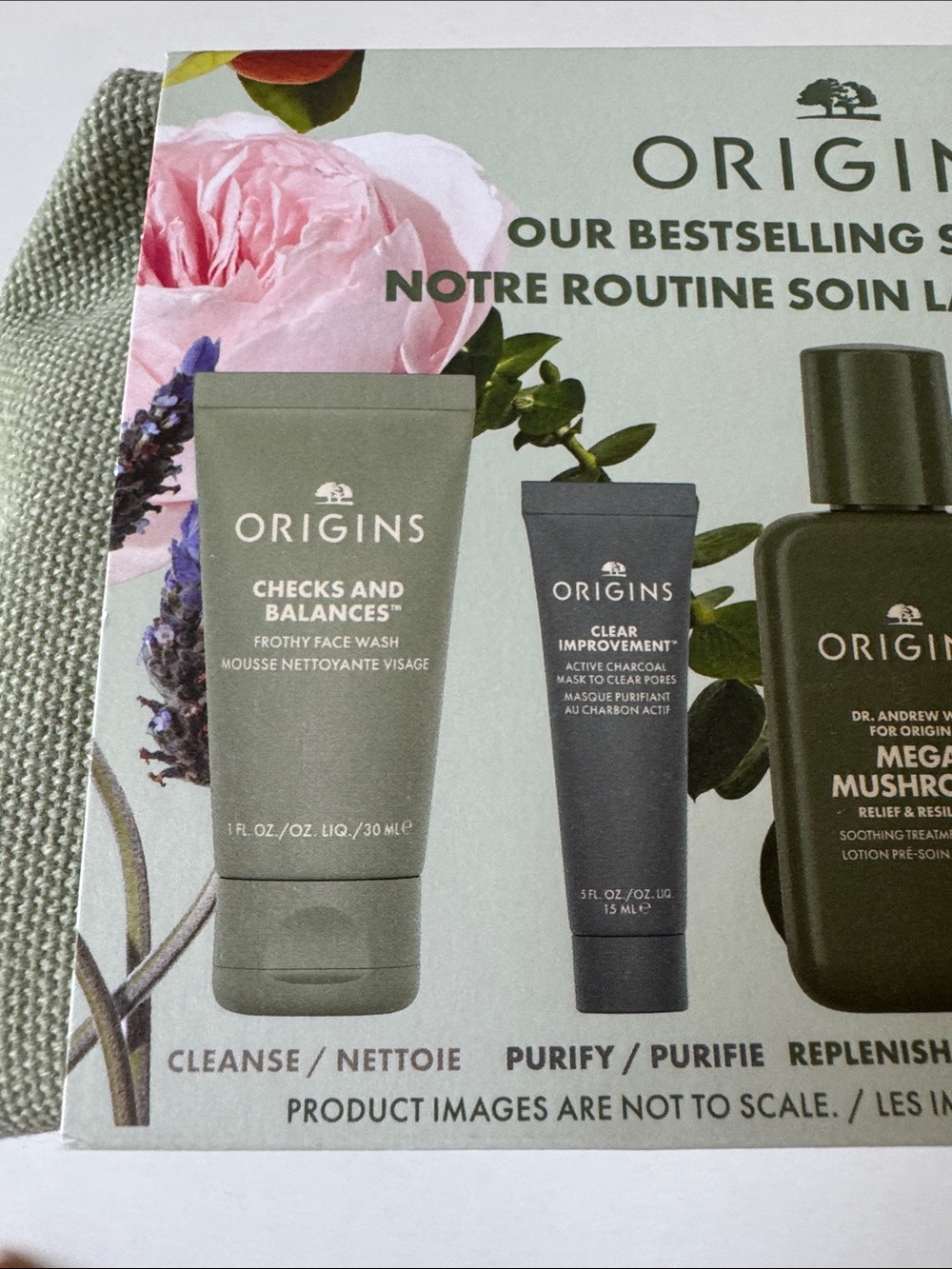New ORIGINS Bestselling Skincare Five  Travel Set - Picture 3 of 7